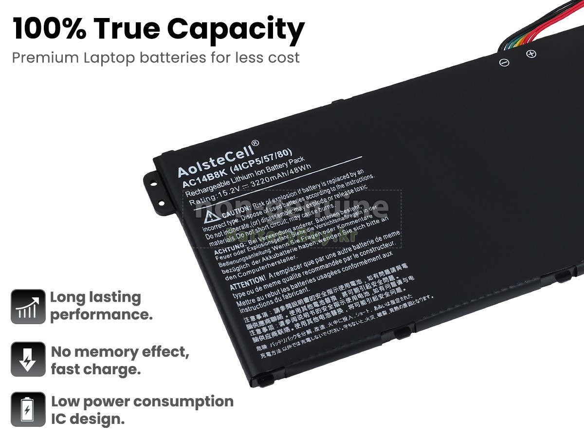 Acer Aspire 5 A515-51-32Y6 대체 배터리