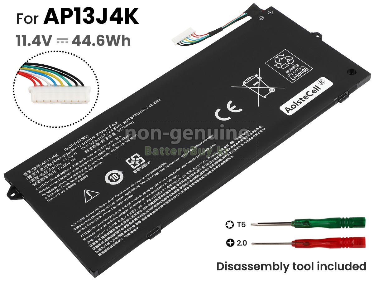 Acer Chromebook C720P-2485 대체 배터리