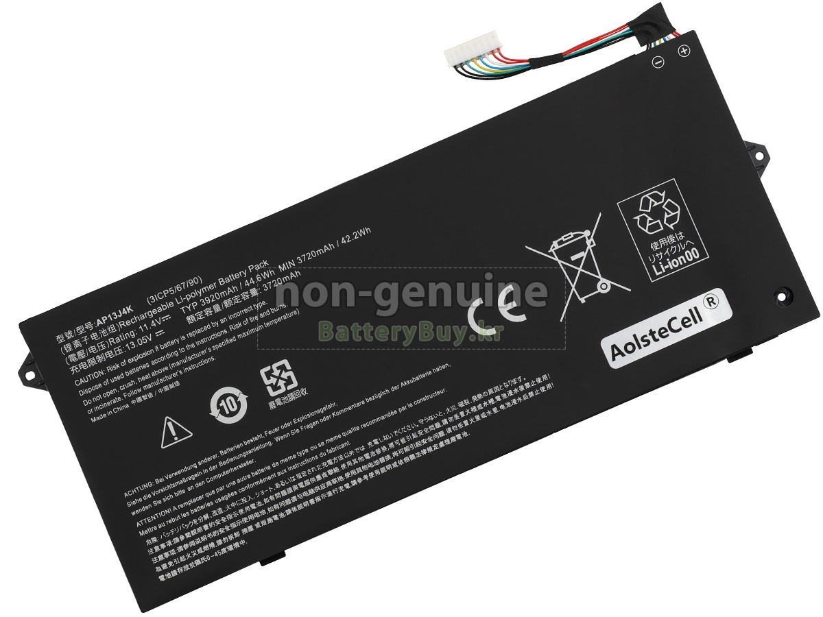 Acer Chromebook C720P-2485 대체 배터리