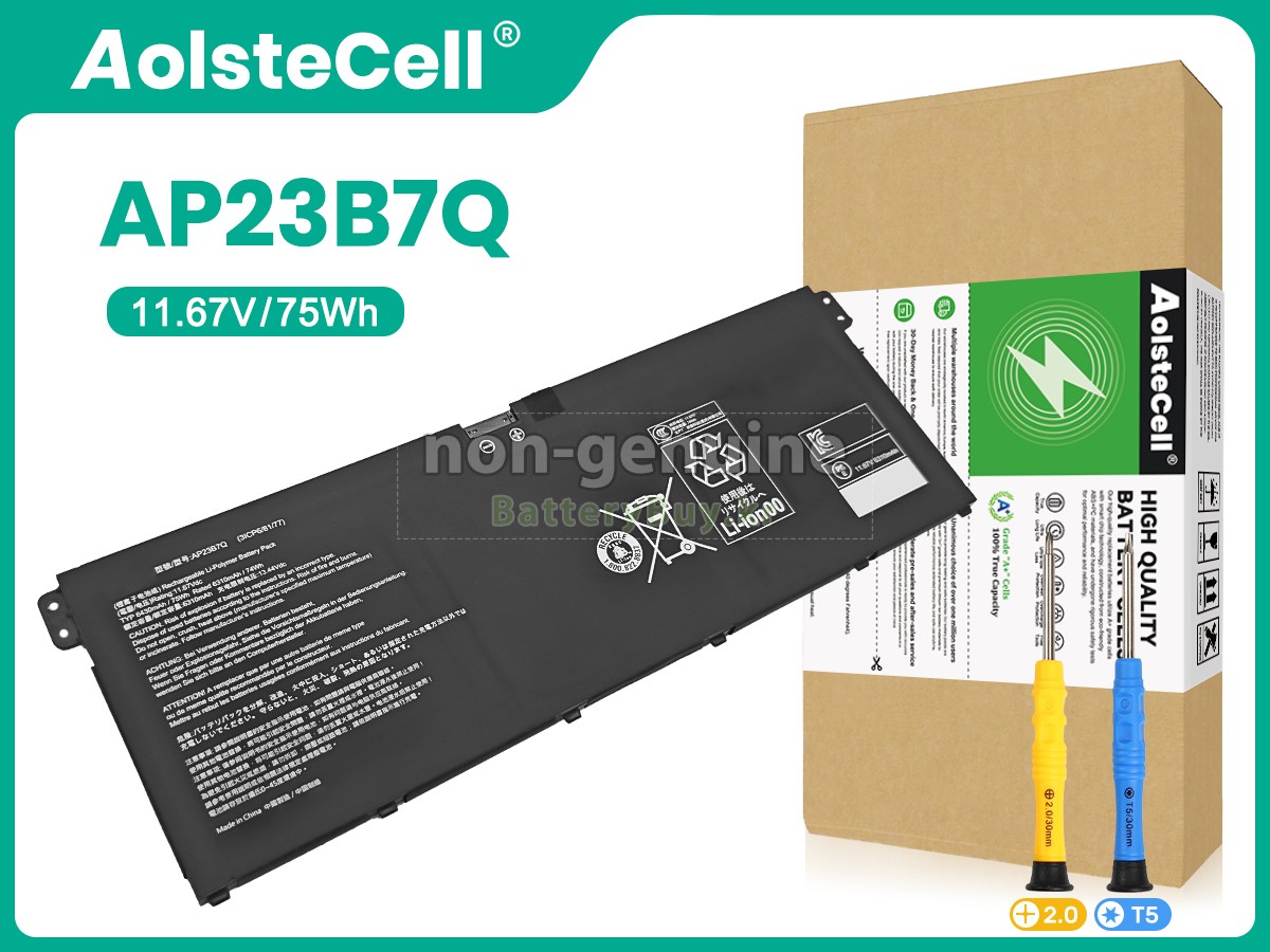 Acer AP23B7Q 대체 배터리