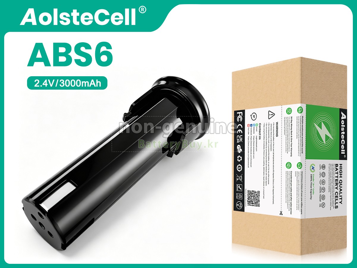 AEG ABS6 대체 배터리