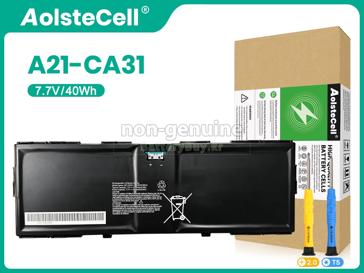 AolsteCell A21-CA31 대체 배터리