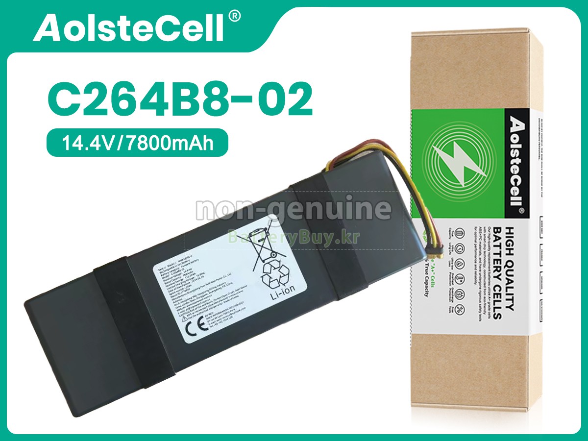 AolsteCell C264B8-02 대체 배터리