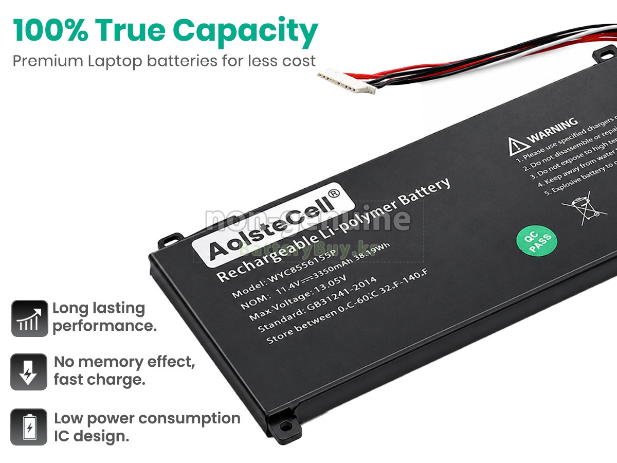AolsteCell SMARTBOOK PRO M-SBP14I5 대체 배터리