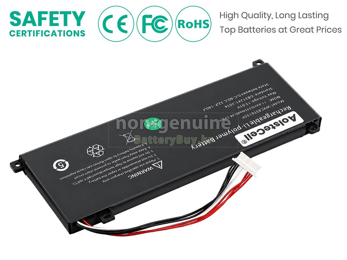 AolsteCell SMARTBOOK PRO M-SBP14I5 대체 배터리