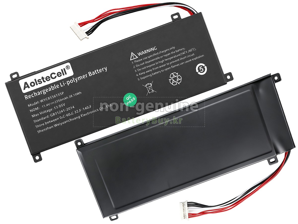 AolsteCell SMARTBOOK PRO M-SBP14I5 대체 배터리