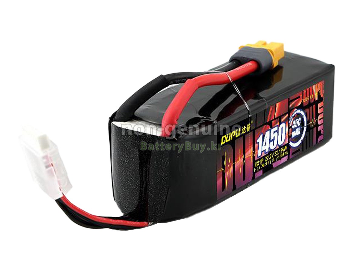AolsteCell 22.2V 6S 1450MAH 45C XT60 대체 배터리