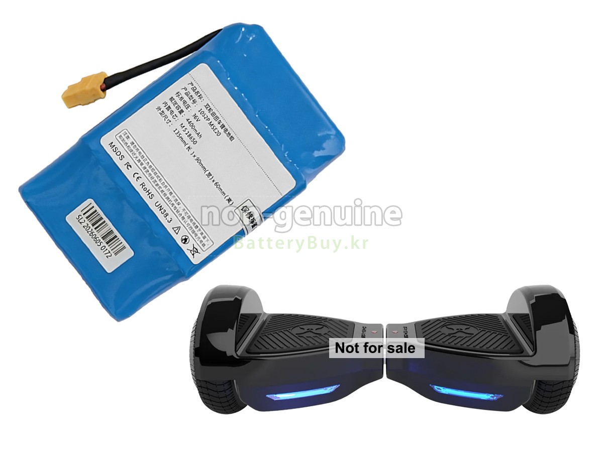AolsteCell 10S2P MSE20 36V 4400MAH XT60 대체 배터리