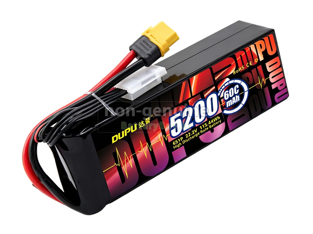 AolsteCell 22.2V 6S 5200MAH 60C XT60 대체 배터리
