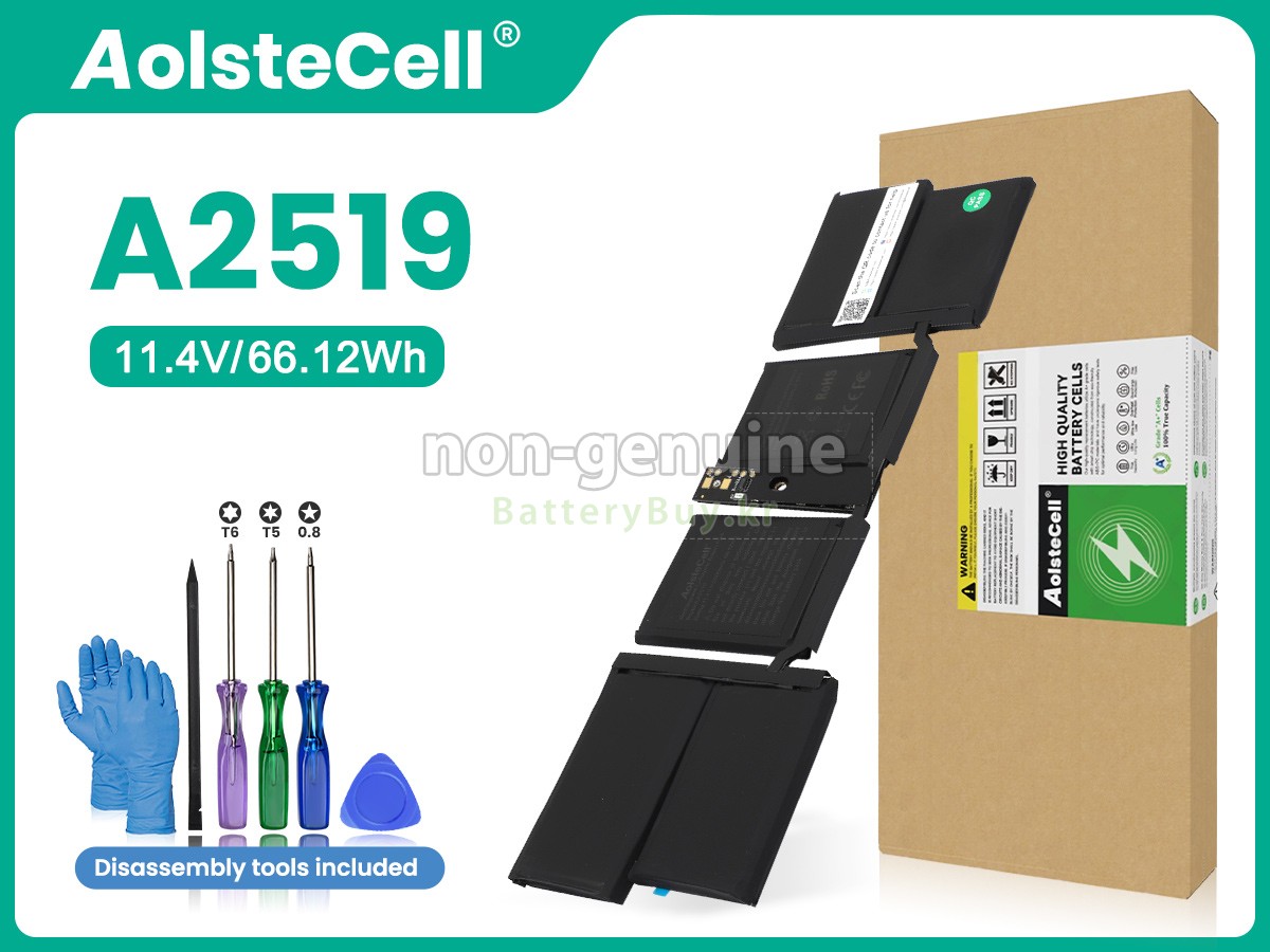 Apple MacBook Pro 14-inch 3.2 GHZ M1 MAX A2442 대체 배터리