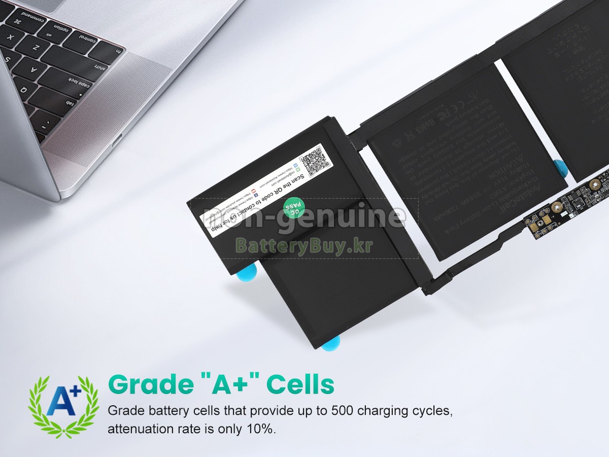 Apple MacBook Pro Core I9 2.9G 15 inch TOUCH/2018 대체 배터리