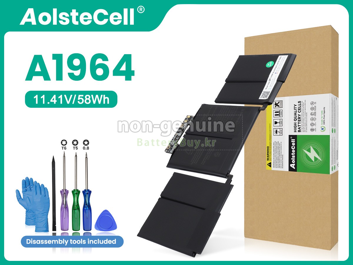 Apple MacBook Pro 2.7 GHZ Core I7(I7-8559U) A1989(EMC 3214) 대체 배터리