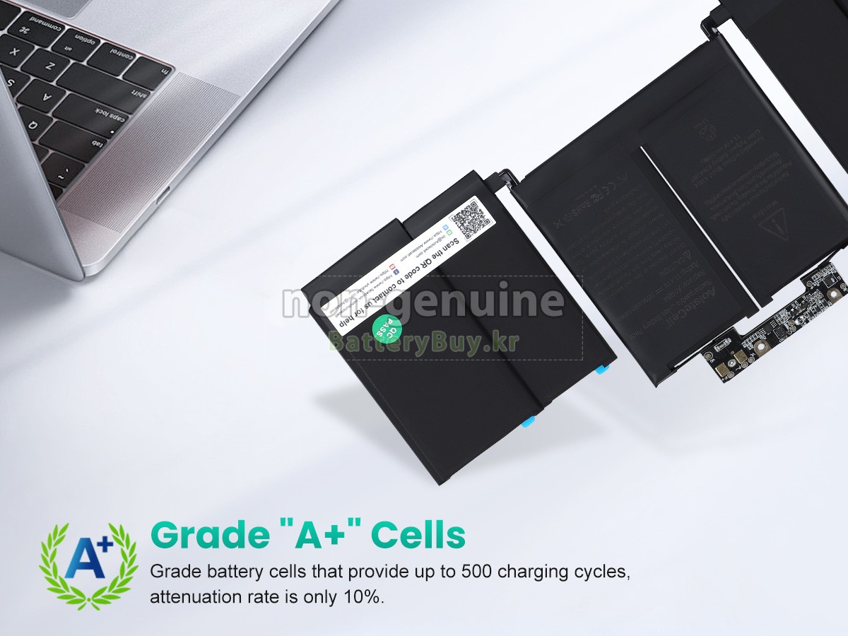 Apple MacBook Pro 2.7 GHZ Core I7(I7-8559U) A1989(EMC 3214) 대체 배터리