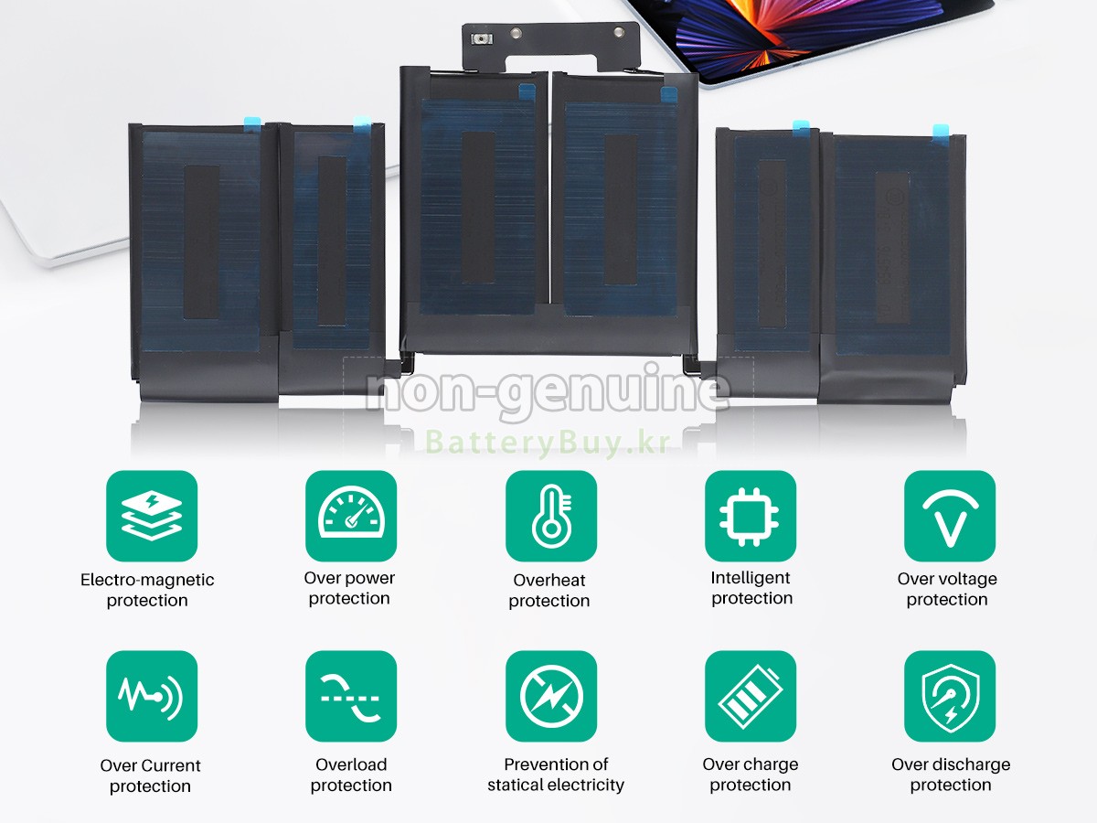 Apple MacBook Pro 2.7 GHZ Core I7(I7-8559U) A1989(EMC 3214) 대체 배터리