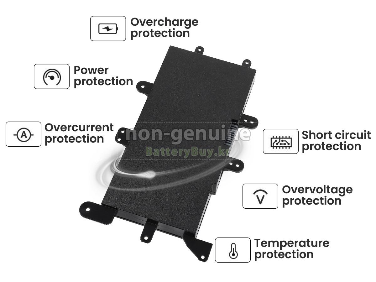 Asus 0B110-00500200 대체 배터리