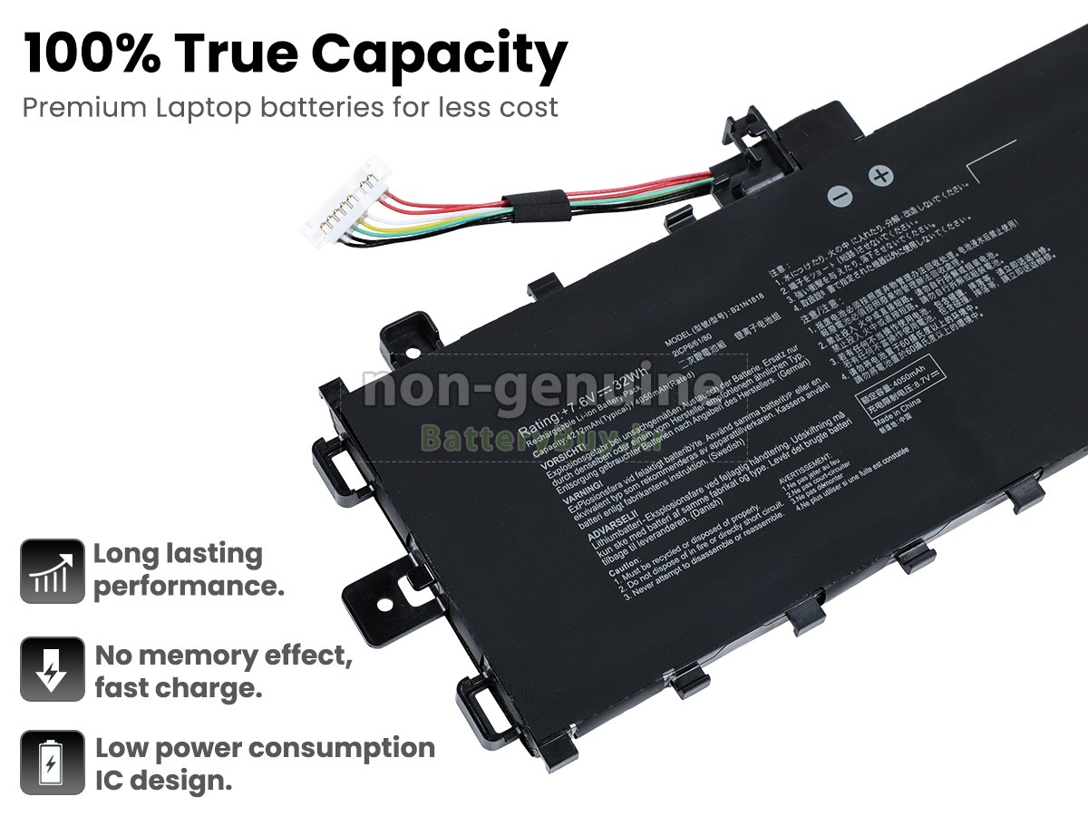 Asus VivoBook 17 P1701CEA-BX257 대체 배터리
