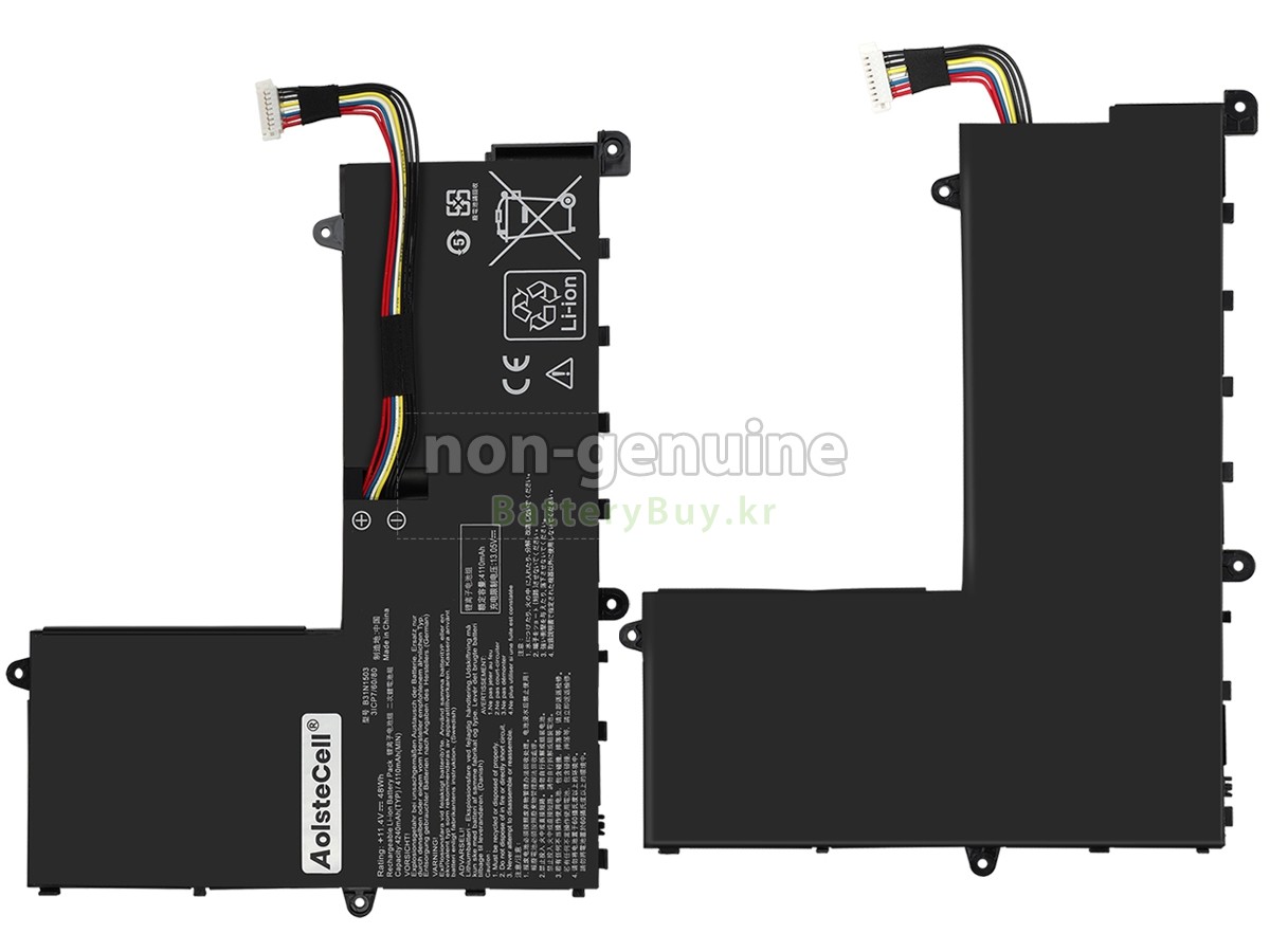 Asus B31N1503 대체 배터리