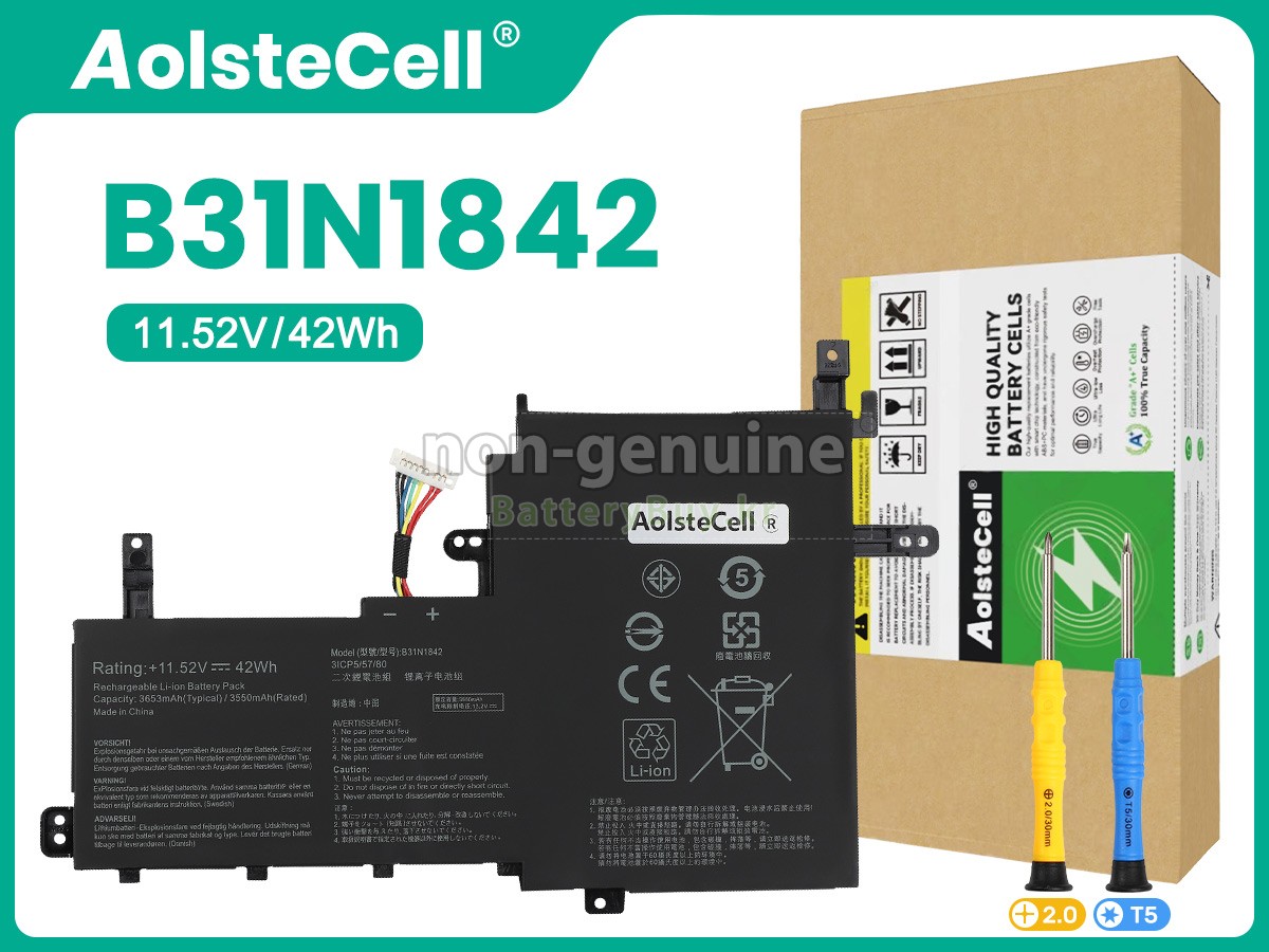 Asus VivoBook 15 K513EA-BQ354TS 대체 배터리