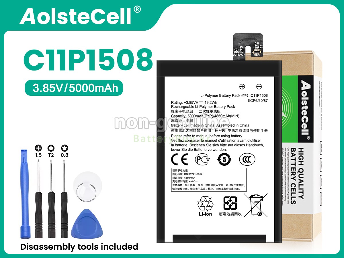 Asus C11P1508 대체 배터리