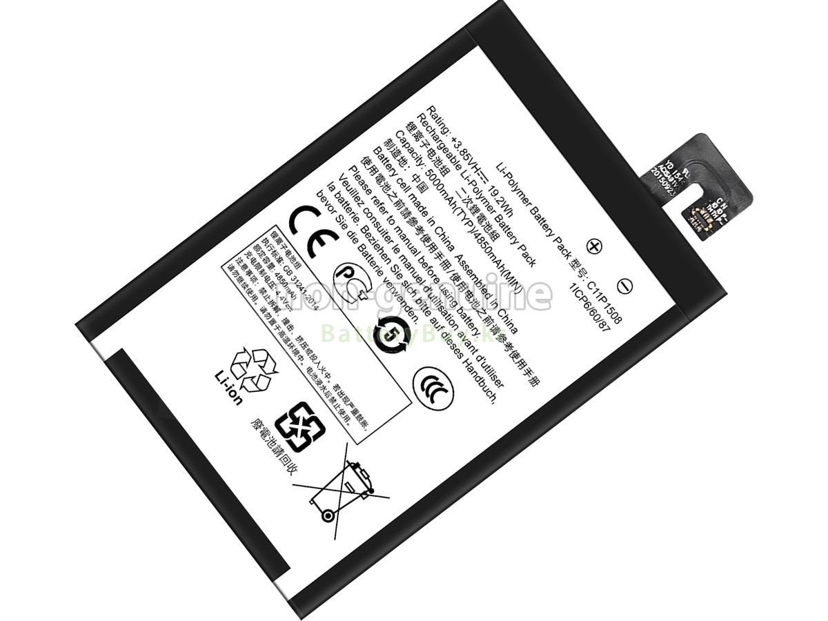Asus C11P1508 대체 배터리