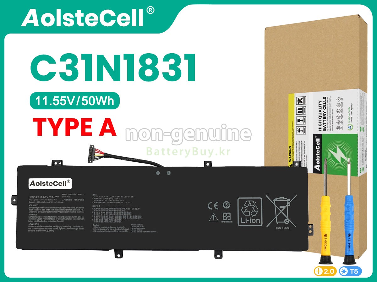 Asus ASUSPro P3540FB 대체 배터리