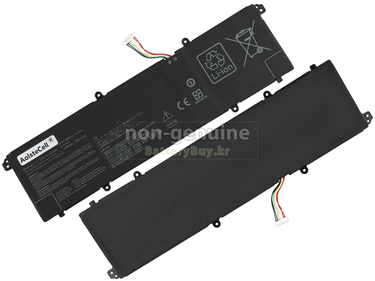 Asus ZenBook 14 OLED UM3402YA-KM089W 대체 배터리