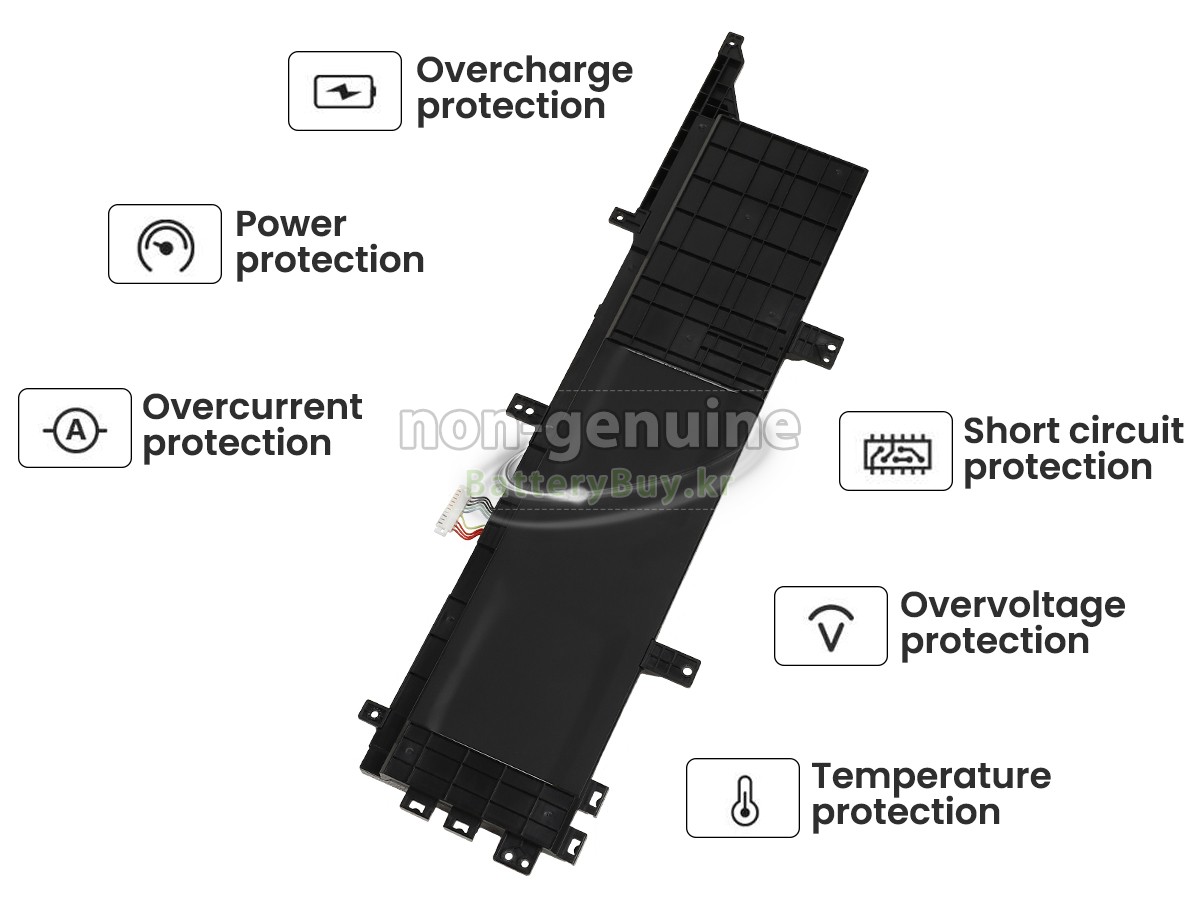 Asus ProART STUDIOBook Pro X W730G2T 대체 배터리