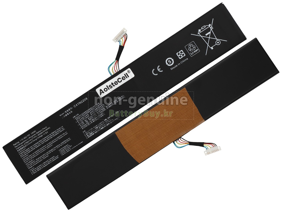 Asus RC71L-NH002W 대체 배터리