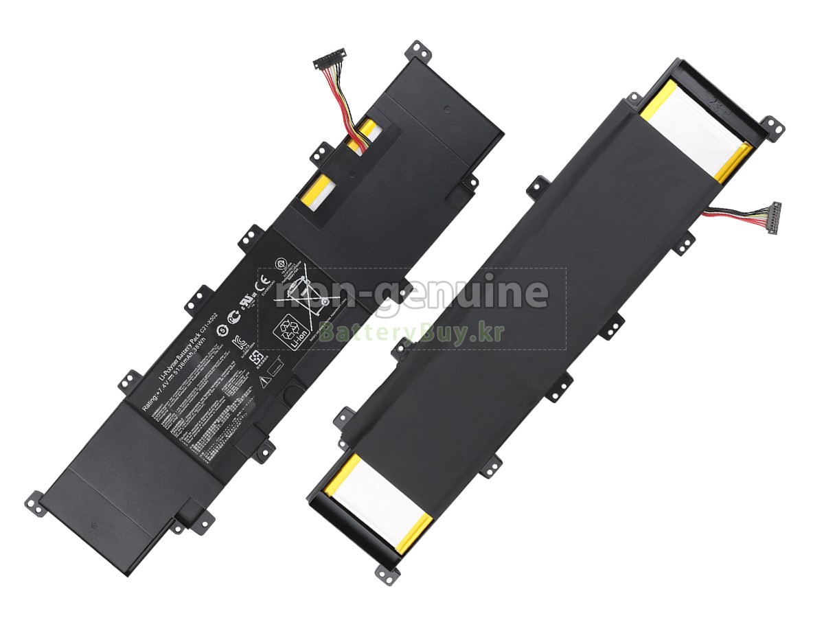 Asus R508CA 대체 배터리