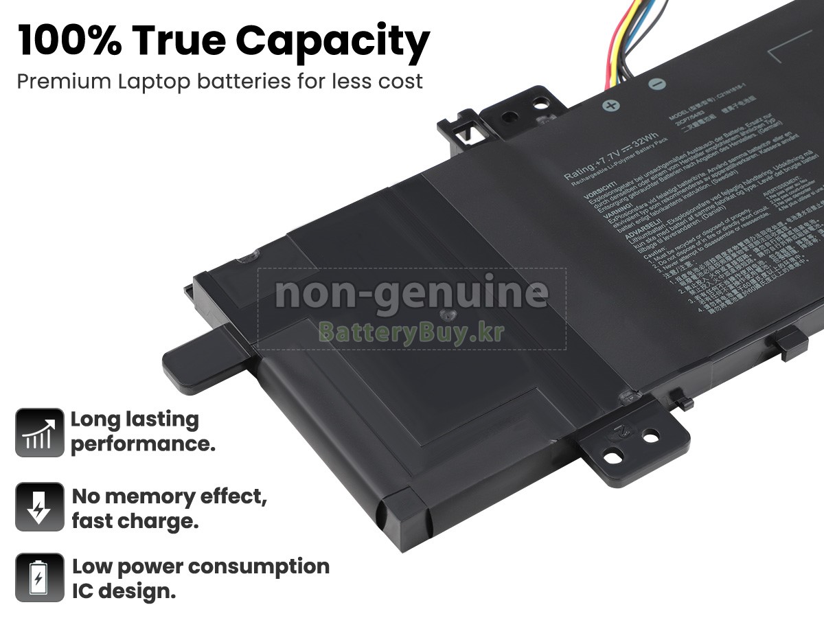 Asus B21N1818 대체 배터리