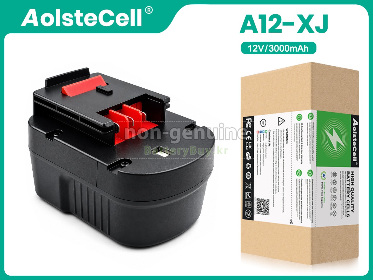 Black Decker XTC121 대체 배터리