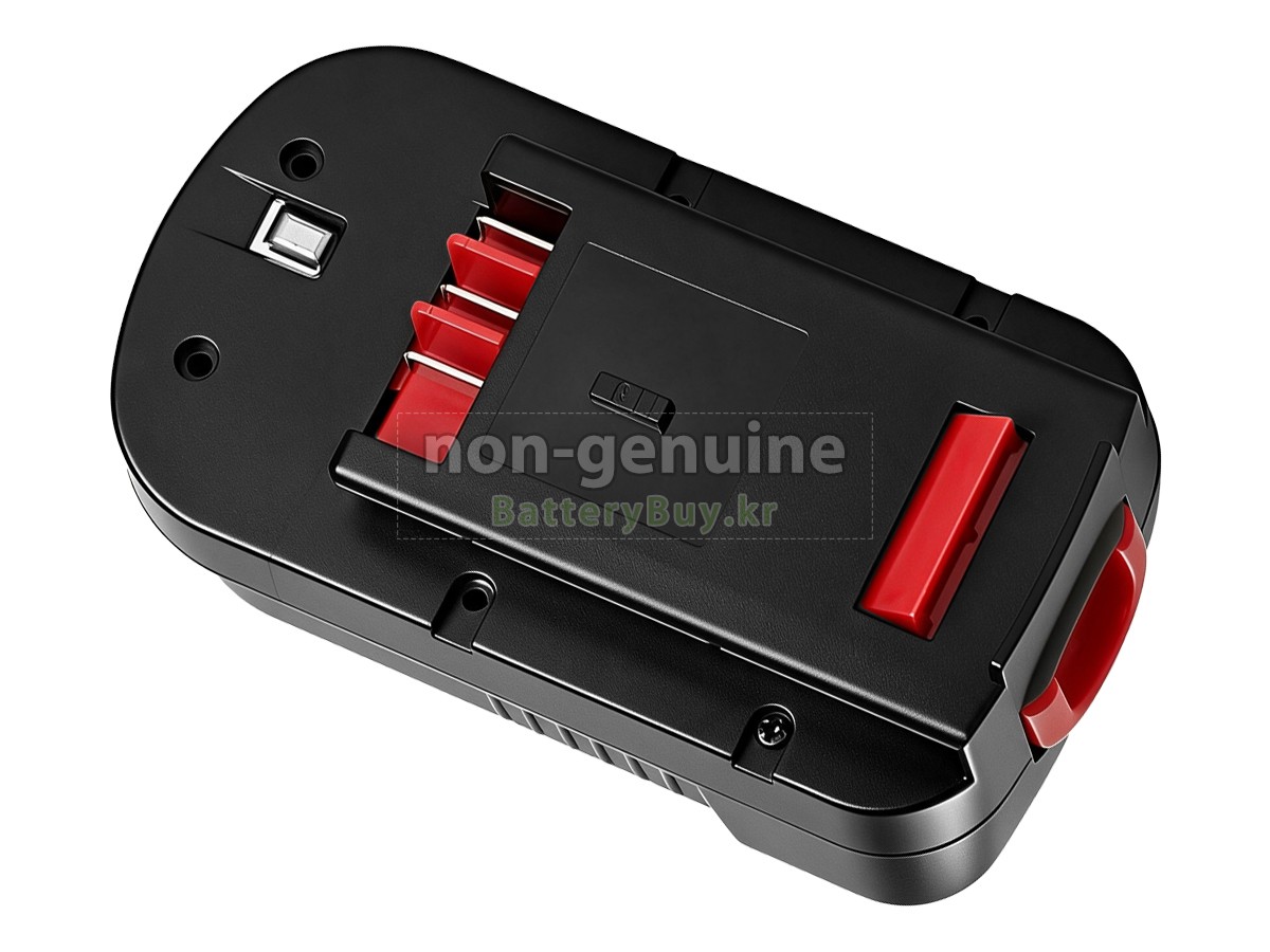 Black Decker A18 대체 배터리