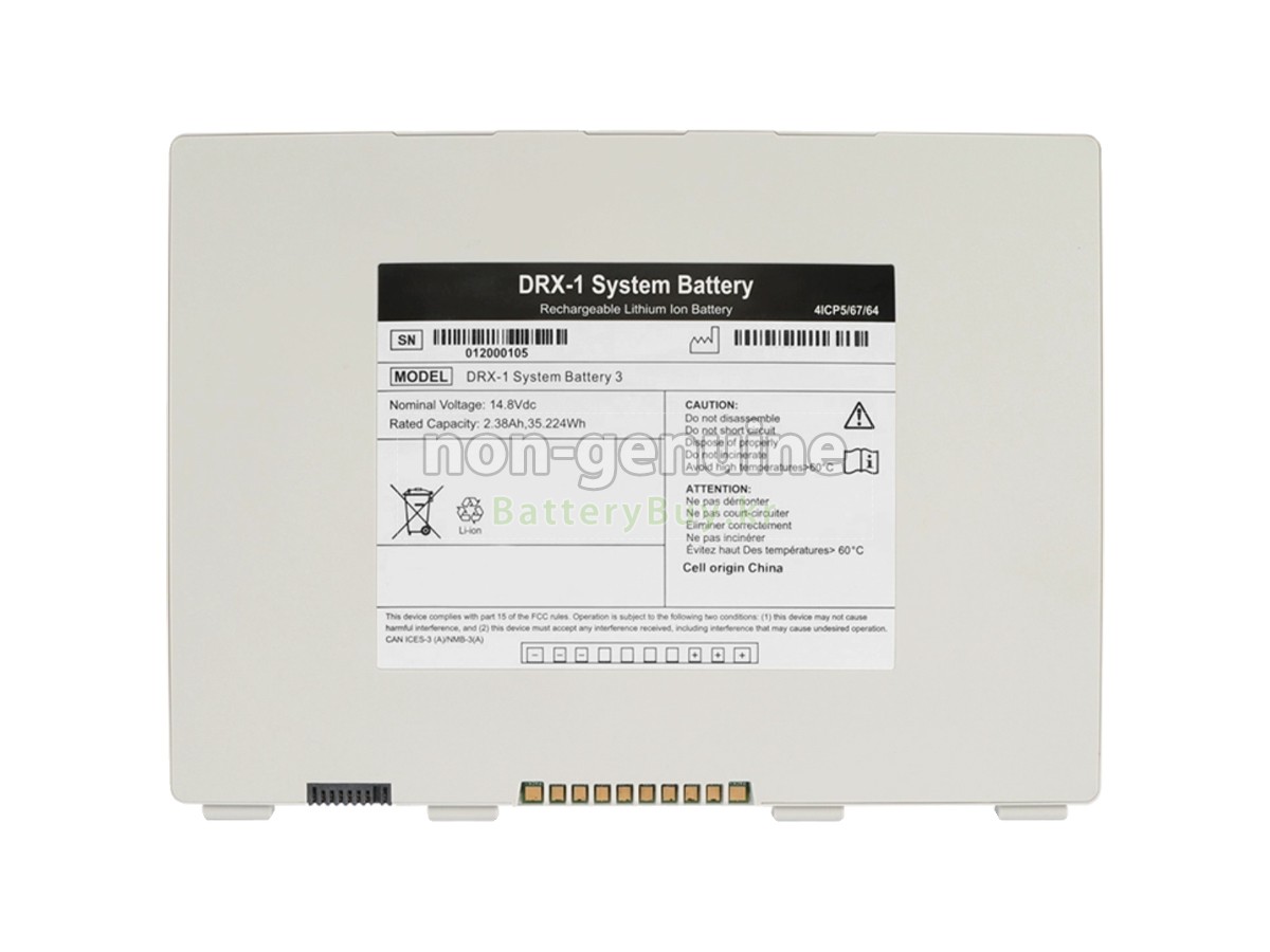 Carestream SP6H7200B 대체 배터리