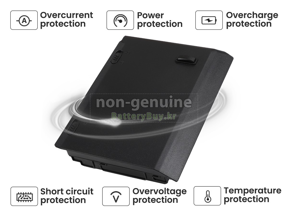 Clevo P150HMBAT-8(X510S) 대체 배터리