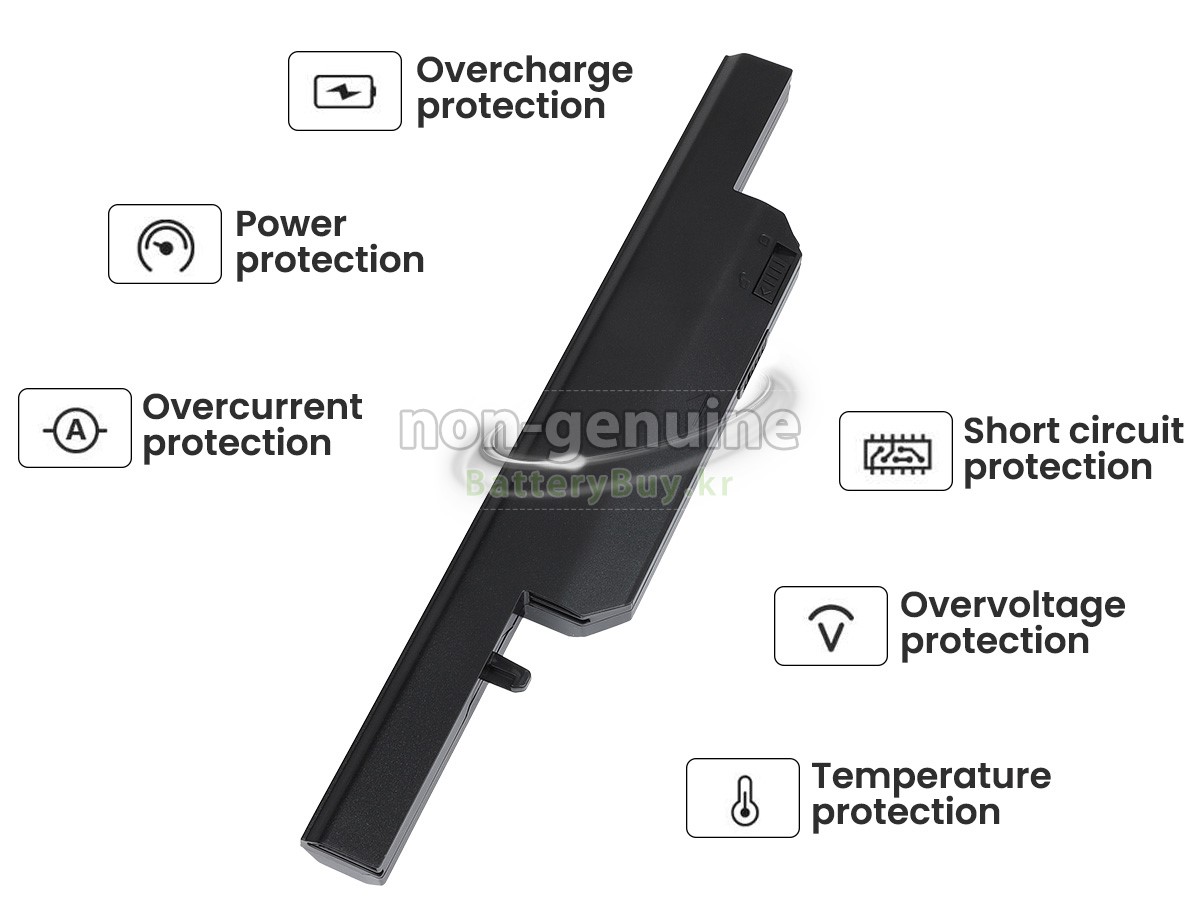 Clevo 6-87-W540S-4U42 대체 배터리