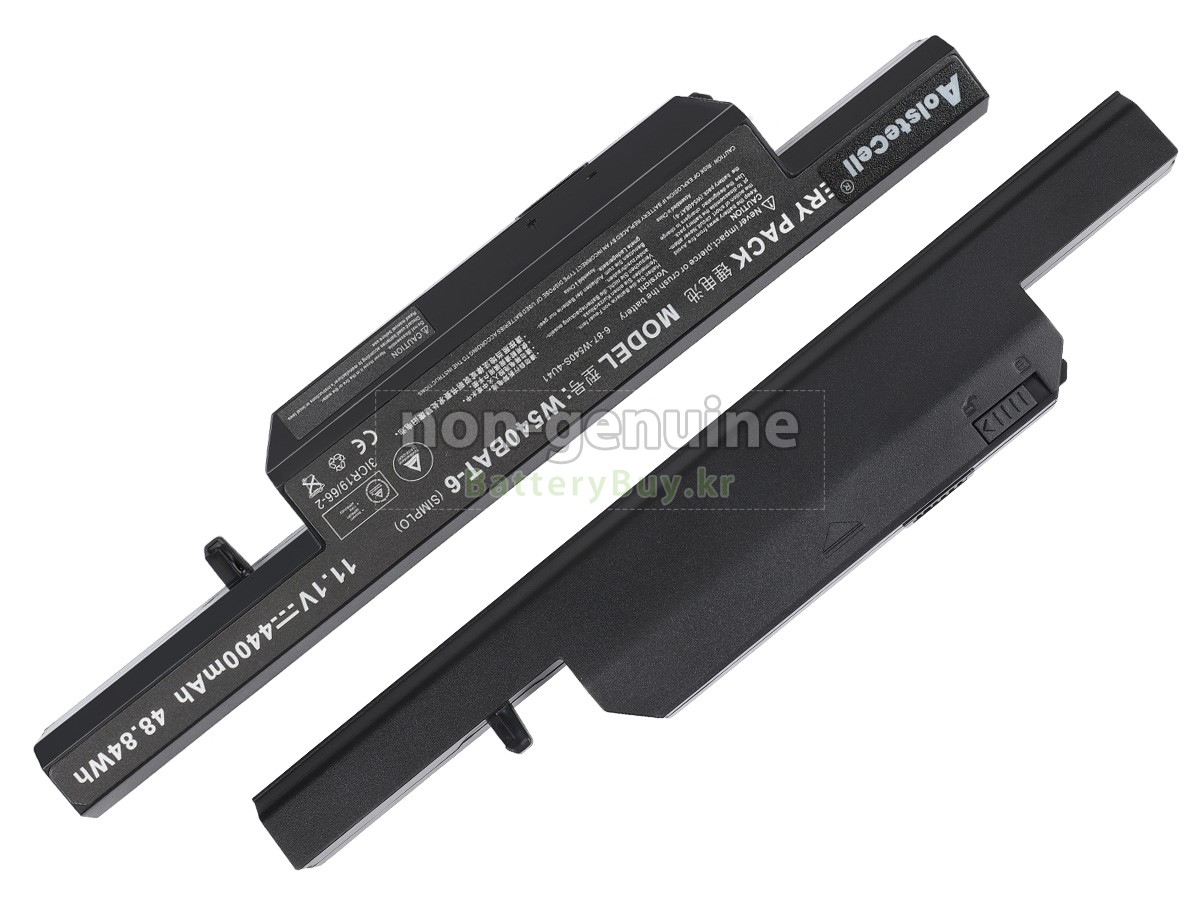 Clevo 6-87-W540S-4U42 대체 배터리