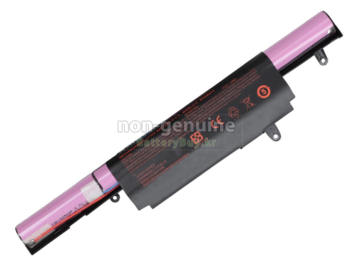 Clevo 6-87-W940S-4UF 대체 배터리