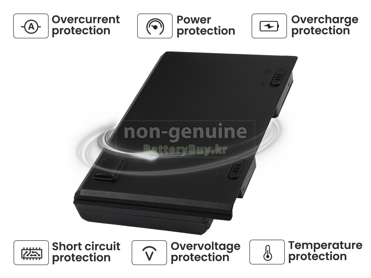 Clevo P150HMBAT-8(X510S) 대체 배터리