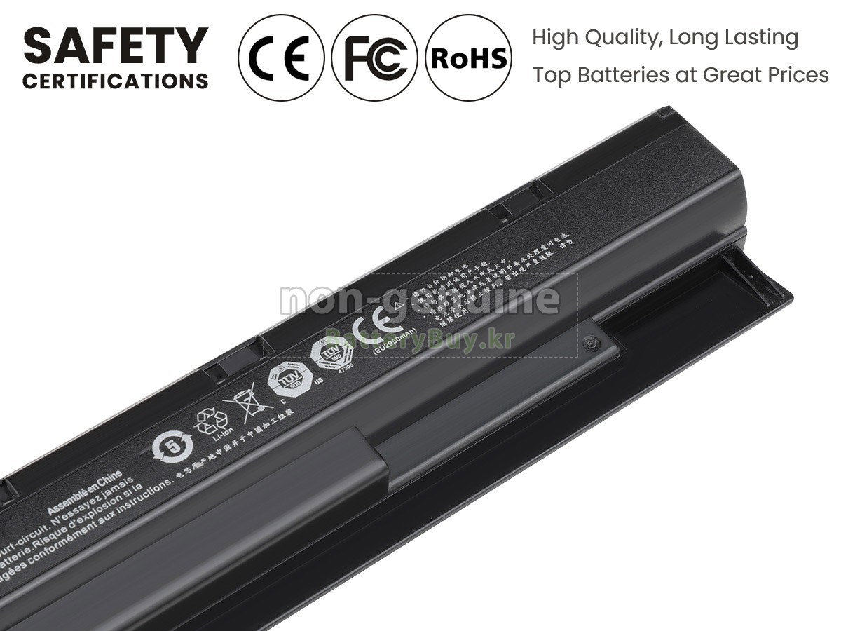 Clevo 6-87-N750S-31C00 배터리