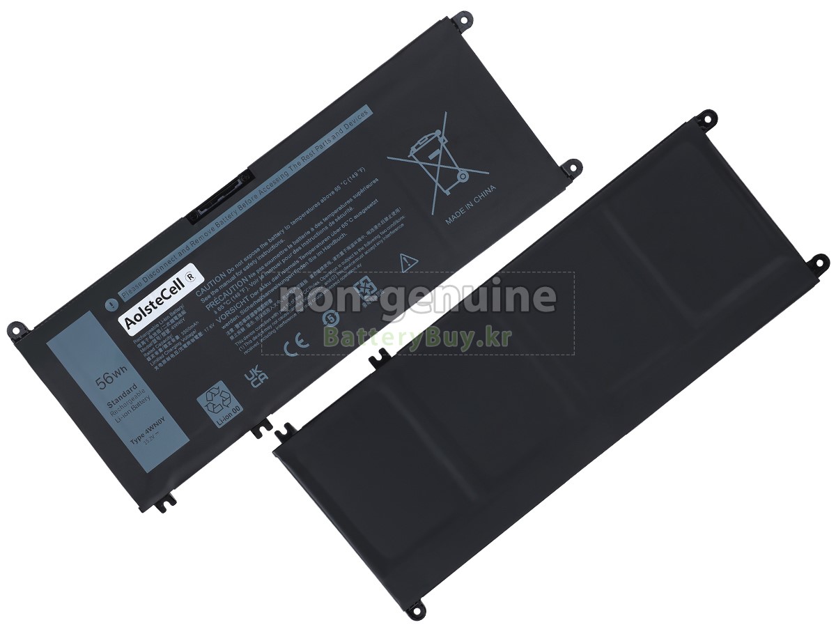Dell 4WN0Y 대체 배터리