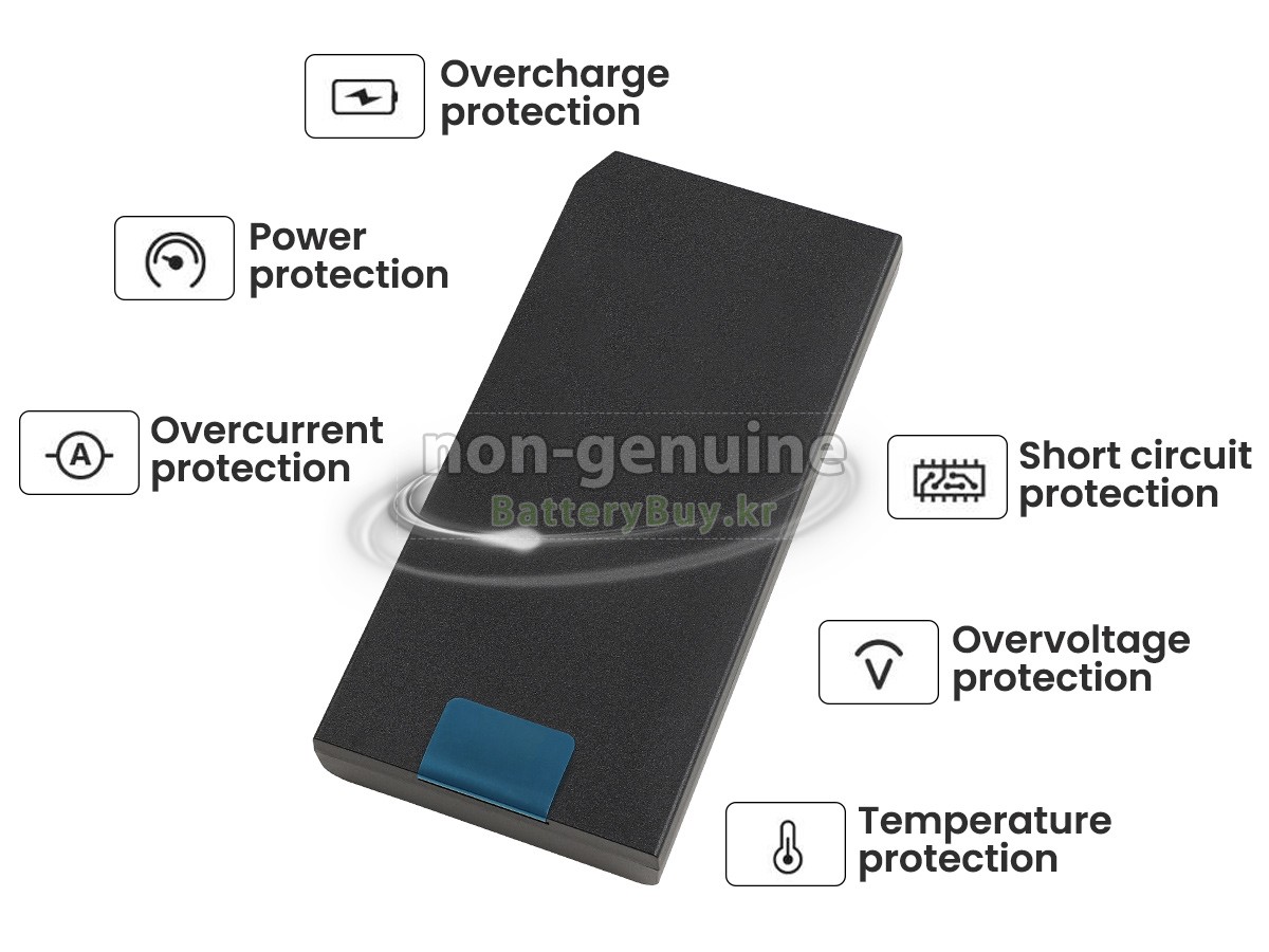 Dell P45G 대체 배터리
