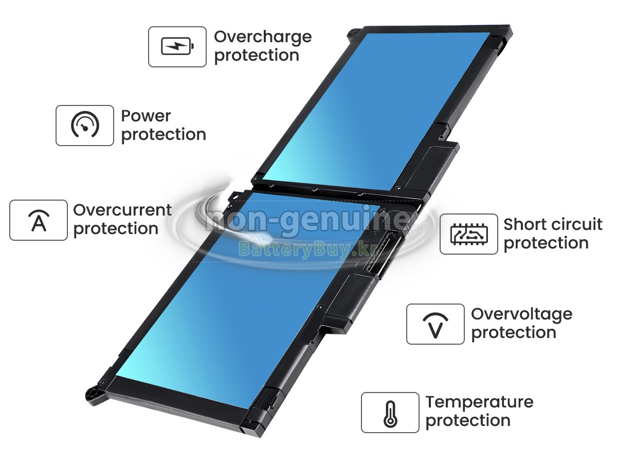 Dell F3YGT 대체 배터리