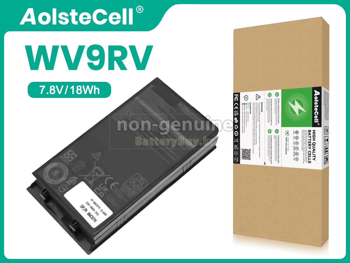 Dell WCKPX 대체 배터리