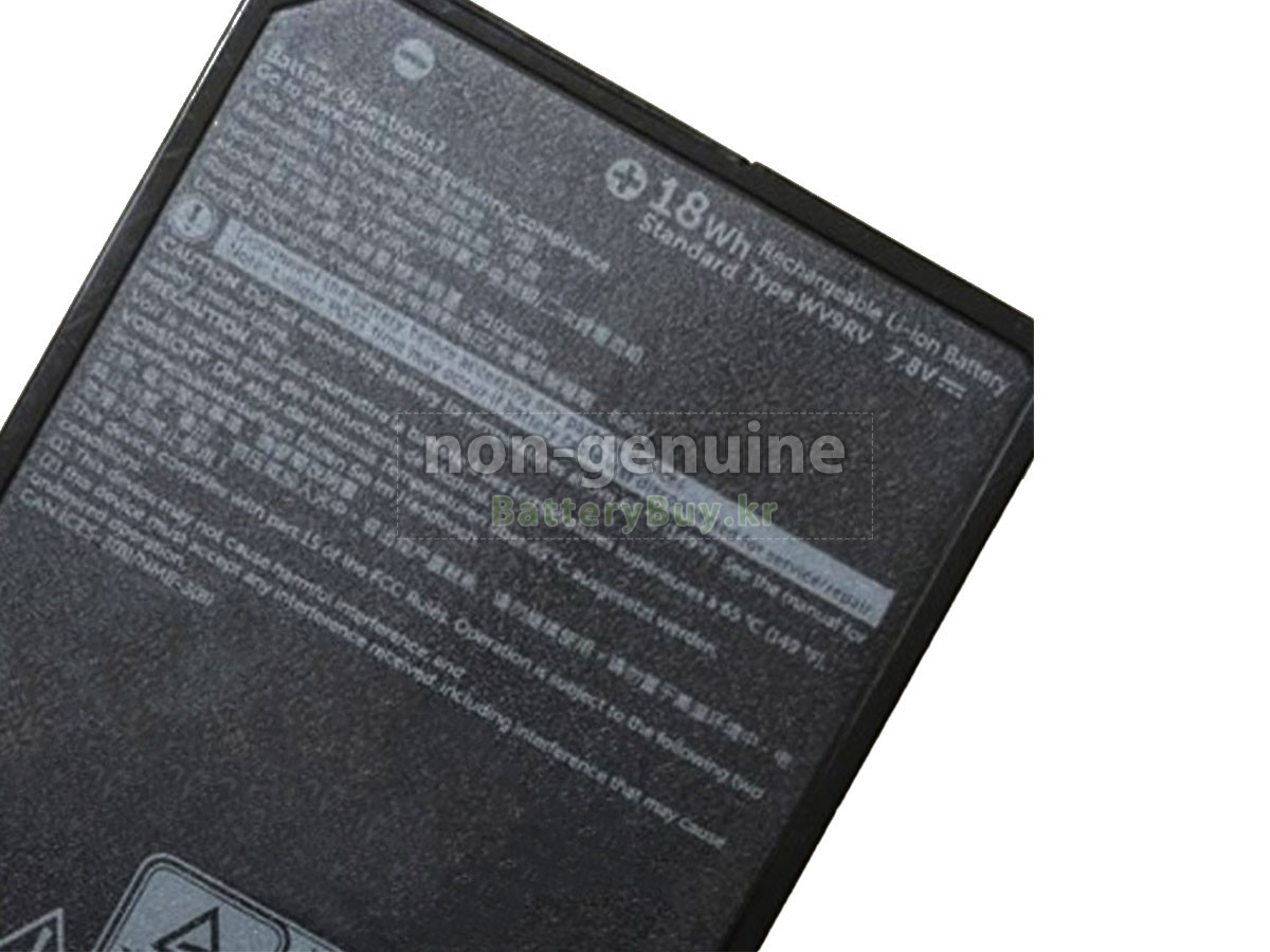 Dell WCKPX 대체 배터리