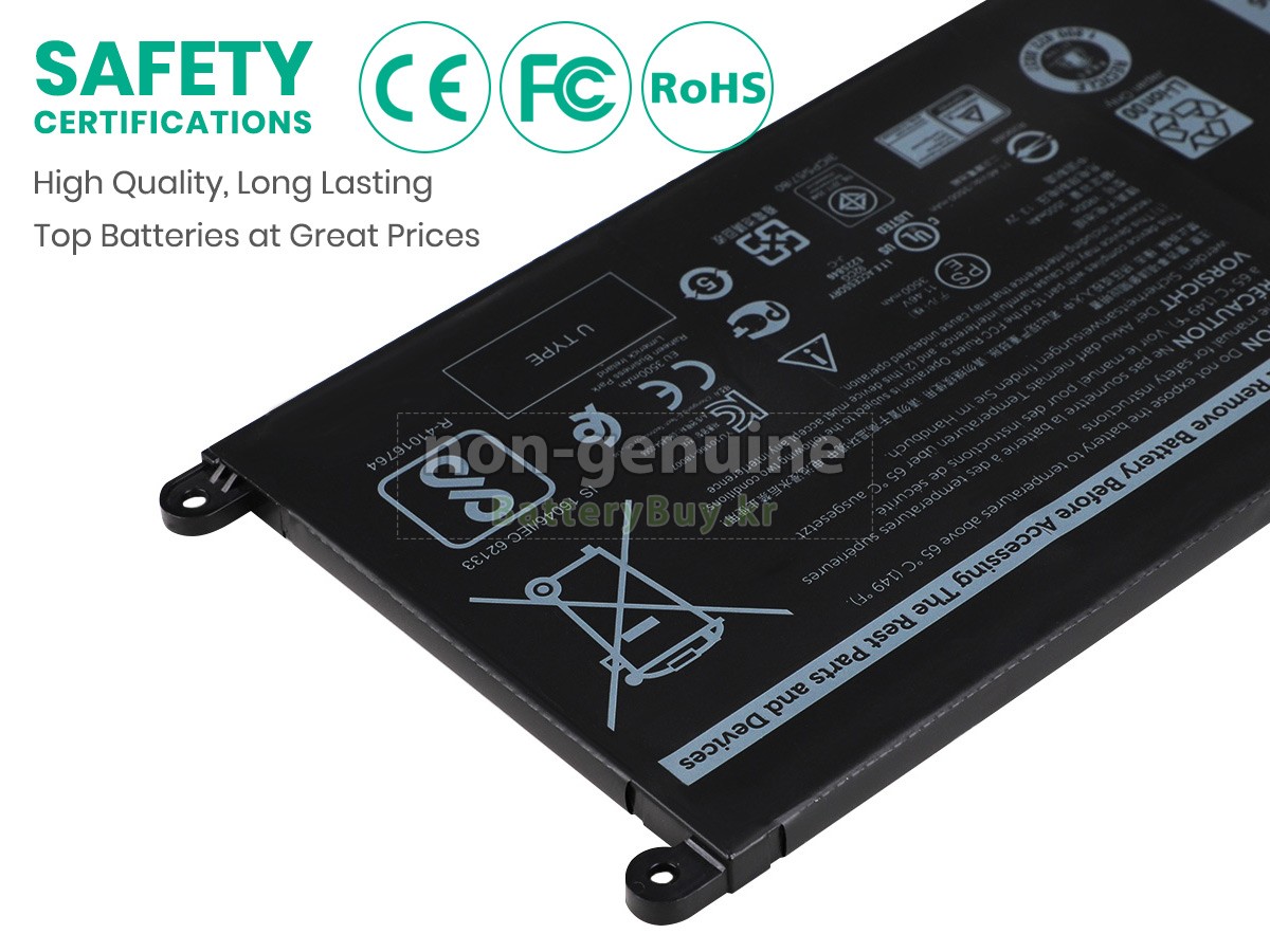 Dell P90F005 대체 배터리