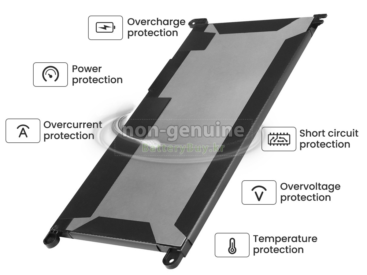 Dell P90F005 대체 배터리