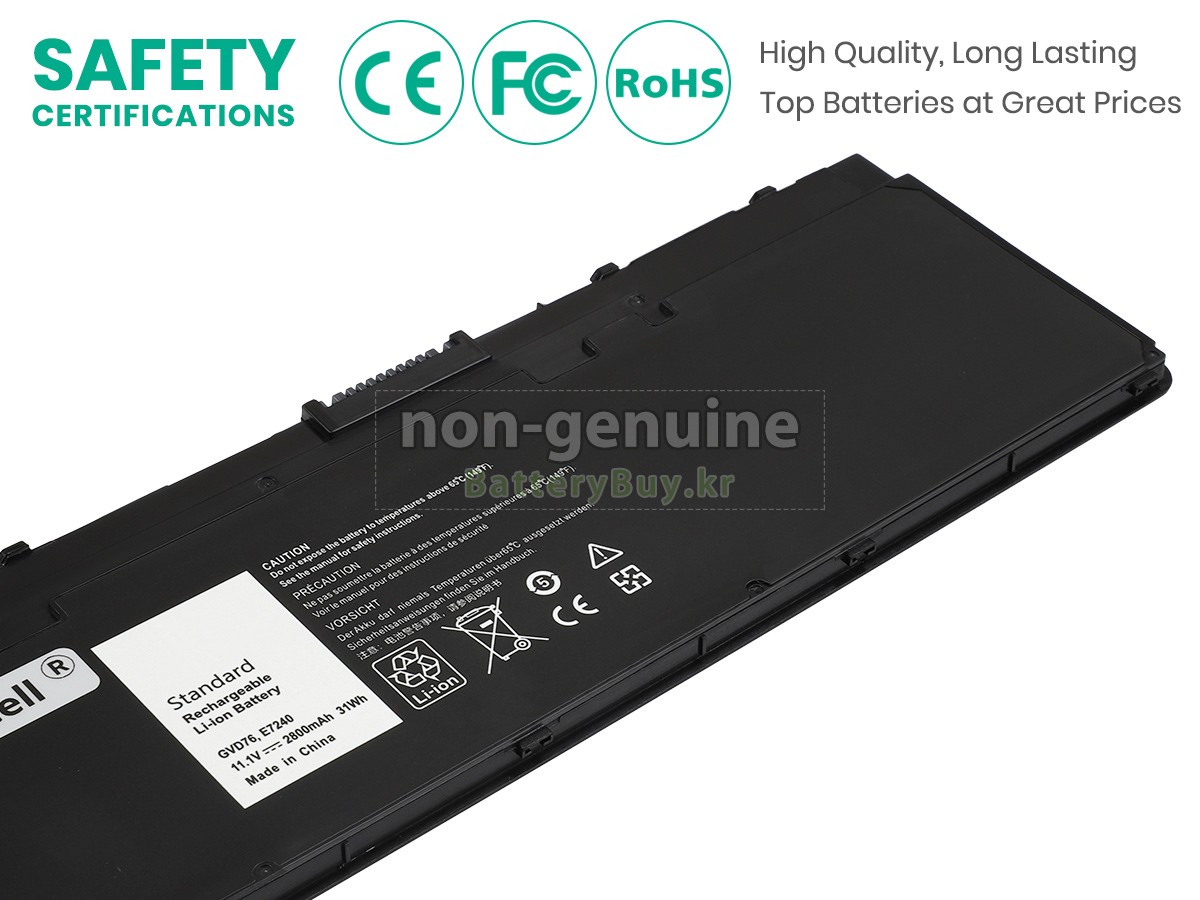 Dell F3G33 대체 배터리