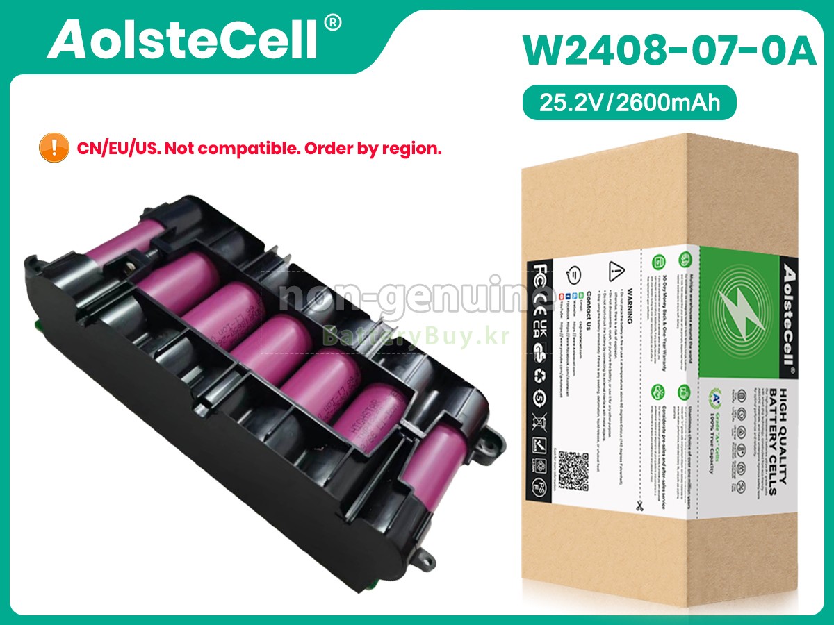 Dreame W2408-07-0A 대체 배터리