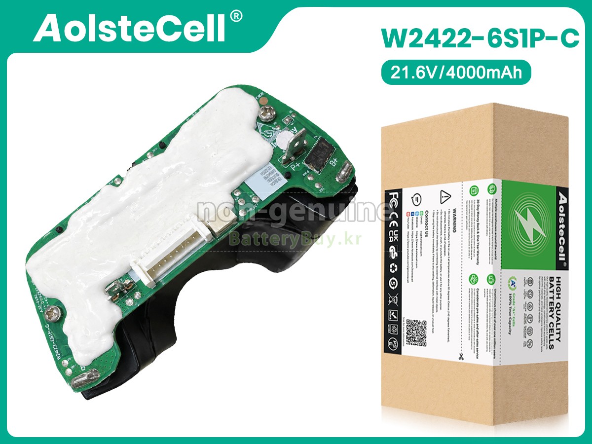 Dreame W2422-6S1P-C 대체 배터리
