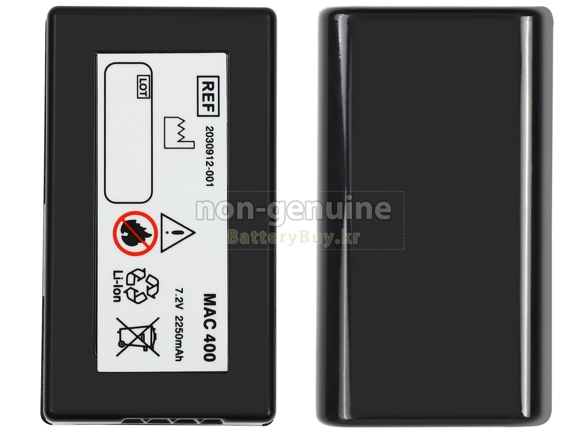 GE MAC 600 대체 배터리